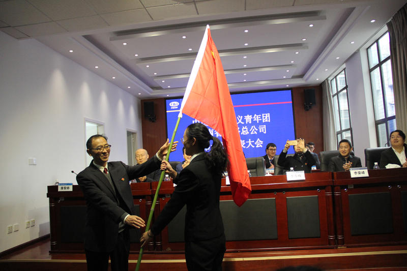 总公司党委授团旗.JPG